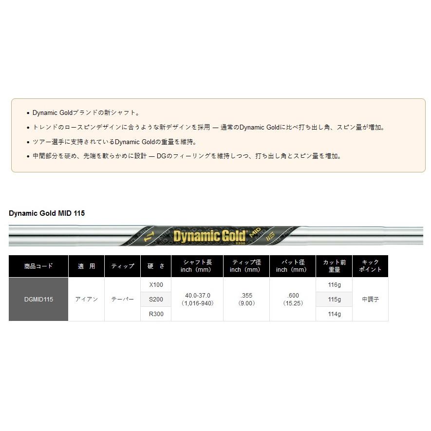 JUSTICK PROCEED JP-54 IRON NEW BLACK EDITION 5本組(6-P JUSTICK PROCEED JP-54 IRON NEW BLACK EDITION 5本組(6-P