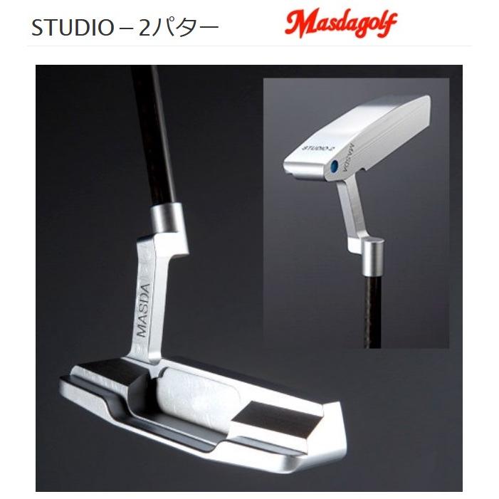 Masda golf マスダゴルフ STUDIO−2 パター スチール シャフト Masda golf マスダゴルフ STUDIO−2 パター スチール シャフト
