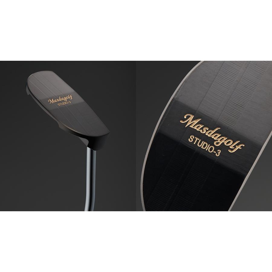 Masda golf マスダゴルフ STUDIO−3 マレット型 パター スチール Masda golf マスダゴルフ STUDIO−3 マレット型 パター スチール