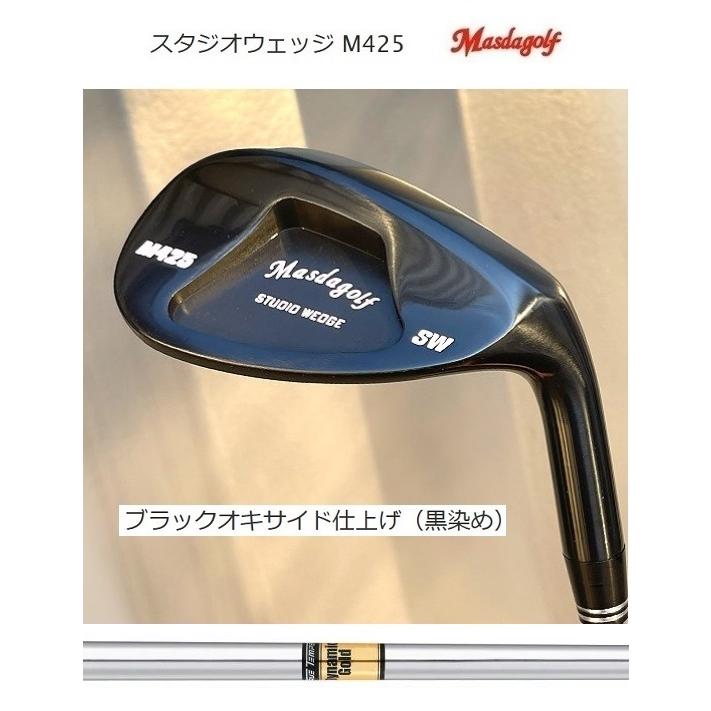 Masda golf マスダゴルフ スタジオウェッジ M425 ブラック Masda golf マスダゴルフ スタジオウェッジ M425 ブラック