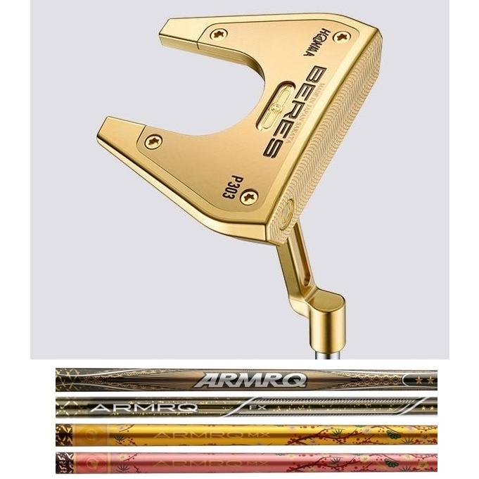 HONMA GOLF 受注製作 本間ゴルフ BERES P303 金メッキ仕上げ HONMA GOLF 受注製作 本間ゴルフ BERES P303 金メッキ仕上げ