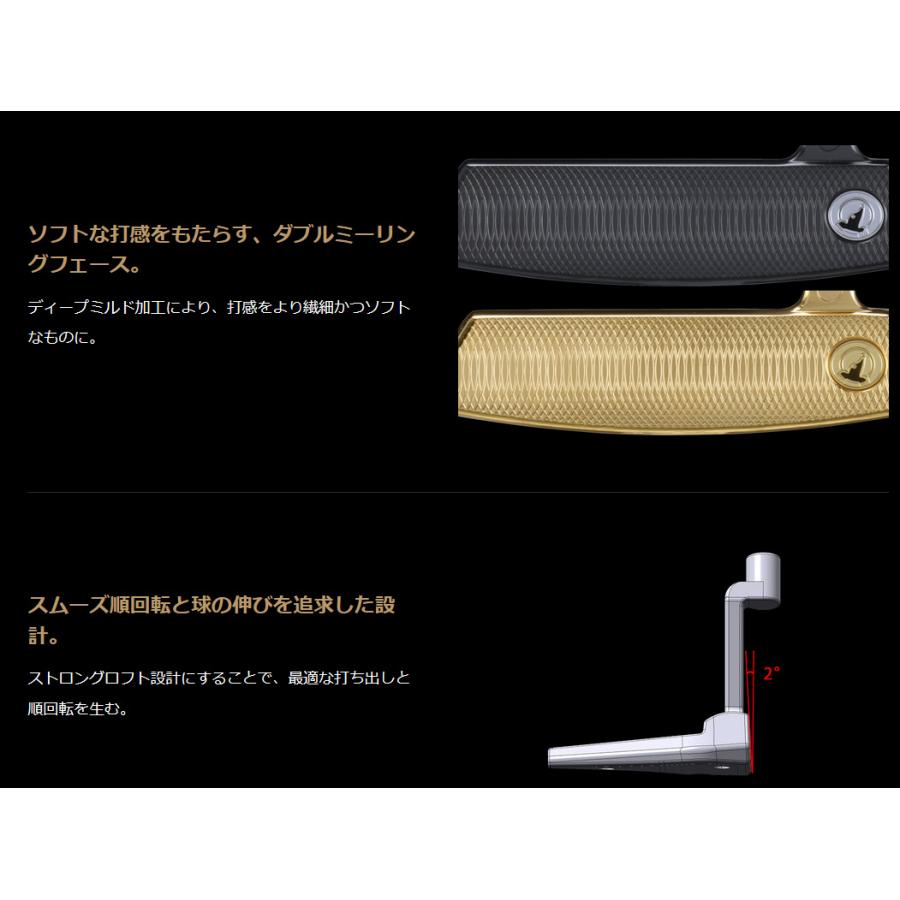 HONMA GOLF（本間ゴルフ） 受注製作 BERES P303 金メッキ仕上げ パター