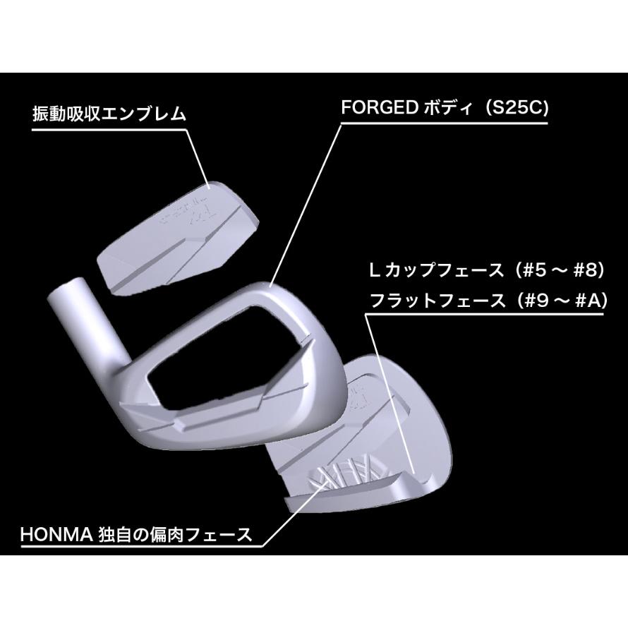 HONMA GOLF（本間ゴルフ） 処分価格 ホンマ T//WORLD Px IRON 5本組