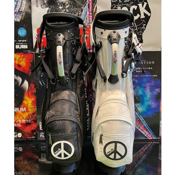 ゴルフレーヴ REVE スタンド キャディバック 9インチ ロックンロール