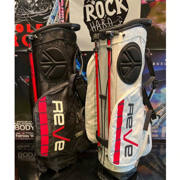 ゴルフレーヴ REVE スタンド キャディバック 9インチ ロックンロール