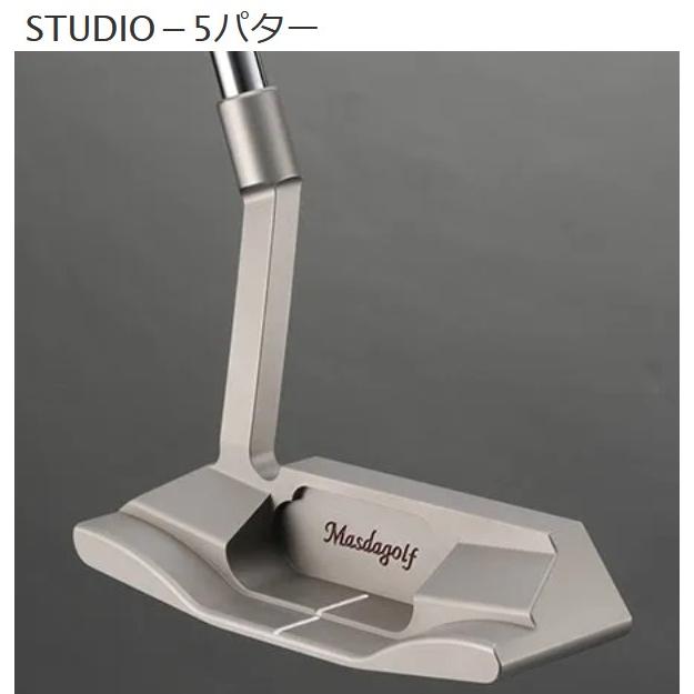 Masda golf（マスダゴルフ） STUDIO−5 パター スチールシャフト
