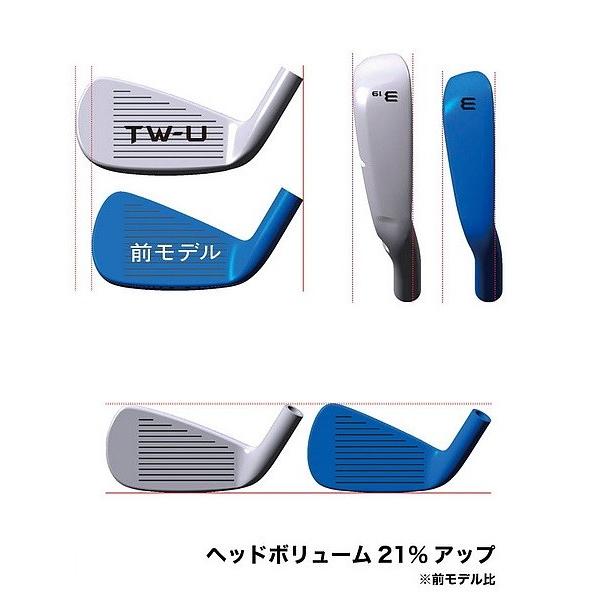 本間ゴルフ ホンマ 2019年 TOURWORLD TW-U III ユーティリティ Modus3 for T//World シャフト