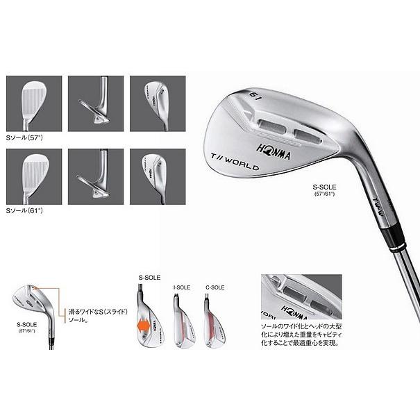 HONMA GOLF ホンマ TOUR WORLD TW-W ウェッジ 各種スチール HONMA GOLF ホンマ TOUR WORLD TW-W ウェッジ 各種スチール
