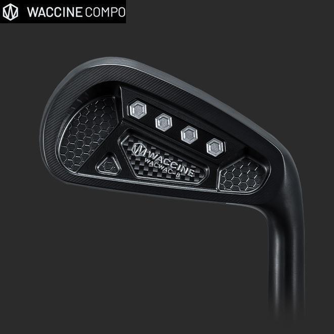 ワクチンコンポ WACWAC-8 Iron 黒IP ブラック 単品アイアン #7 WACCINE