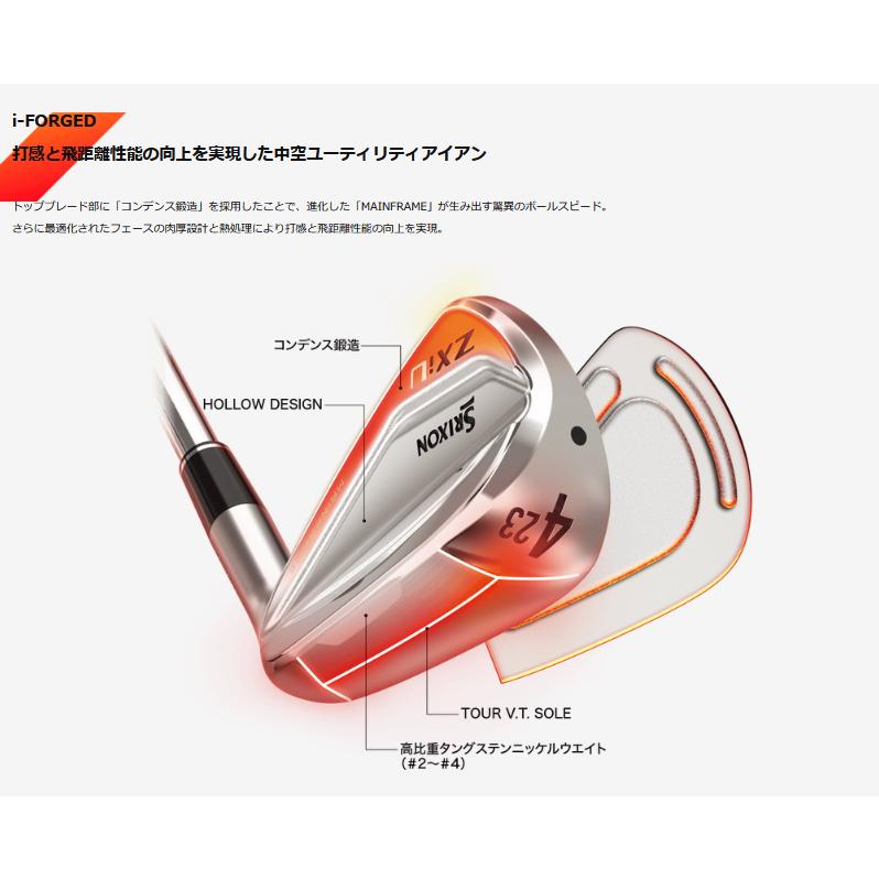 SRIXON 特注 スリクソン ZXiU ユーティリティ KBS TOUR / LITE FTS