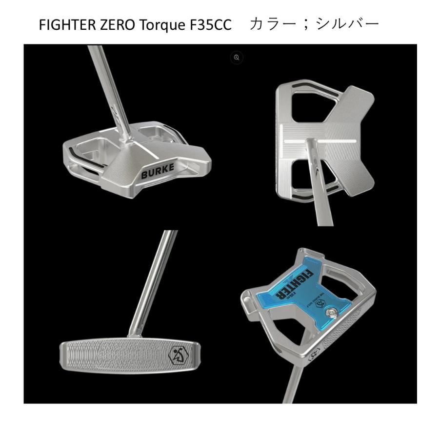 国内正規品 □ゼロトルクパター□ BURKE GOLF バークゴルフ