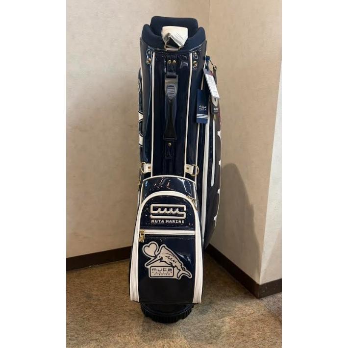 ムータマリン SHARK エナメル スタンドキャディバッグ : Golffreaks