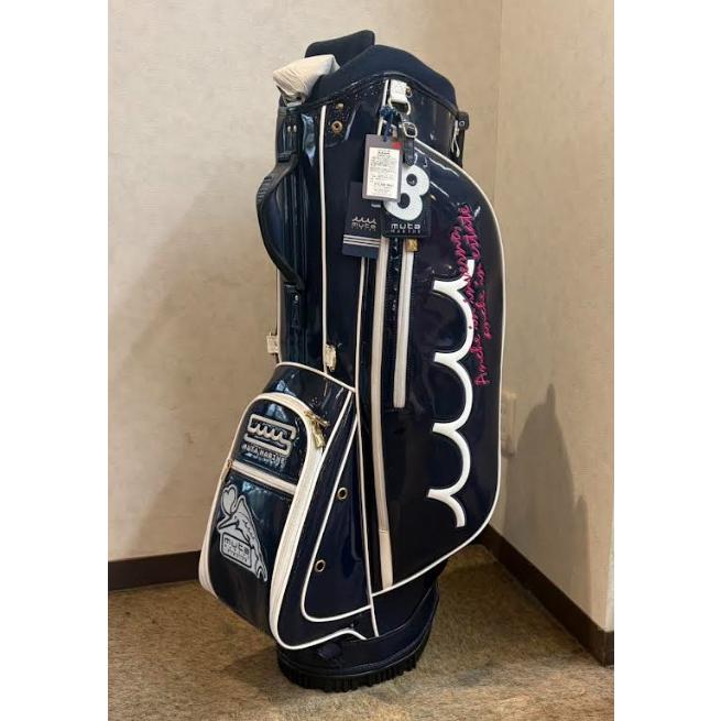 ムータマリン SHARK エナメル スタンドキャディバッグ : Golffreaks