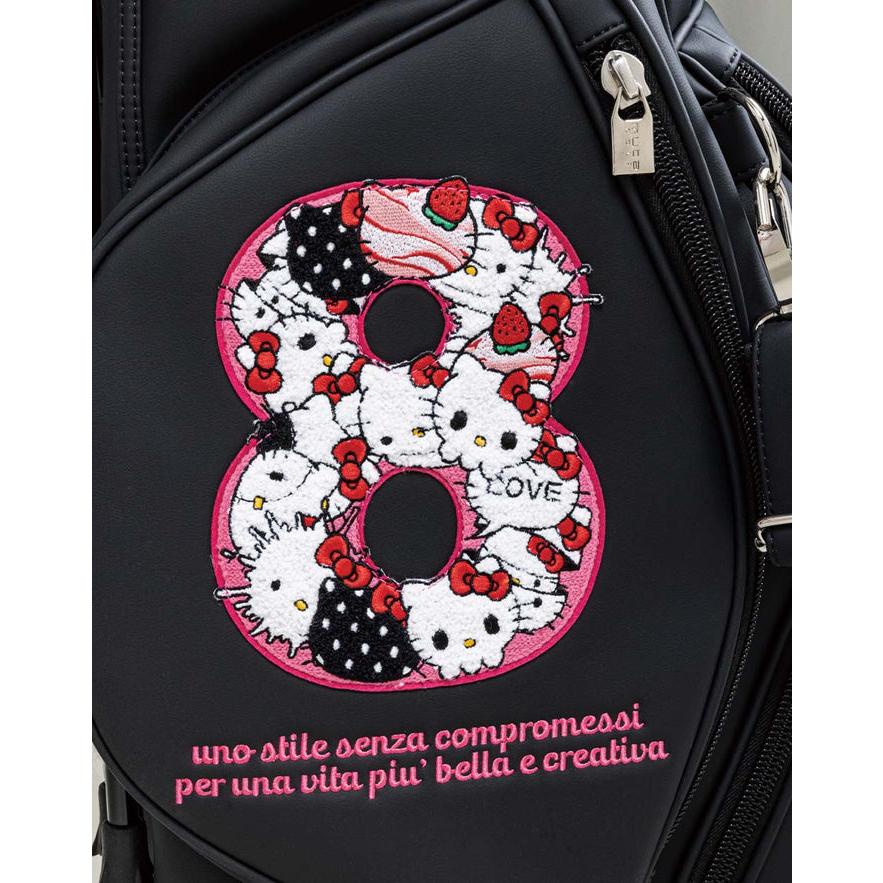 muta MARINE　ムータ　HELLO KITTY meets muta CONTINUA エシカルレザー キャディバッグ [全2色]｜golffreaks｜11