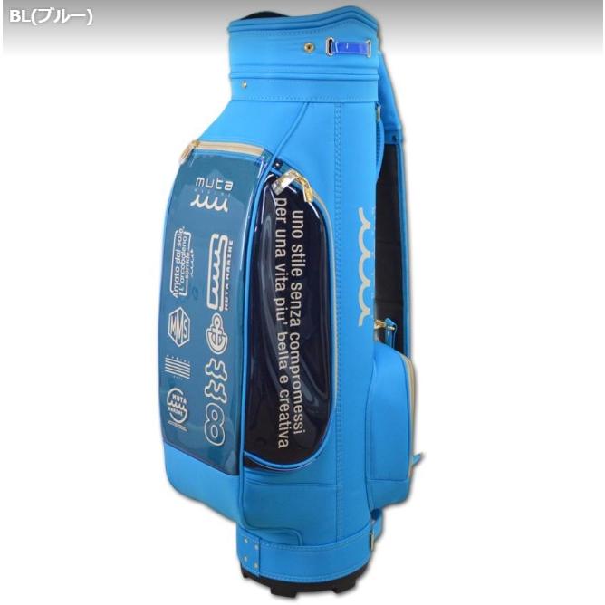 muta キャディバッグ ゴルフバッグ 8.5インチ ムータ マリン