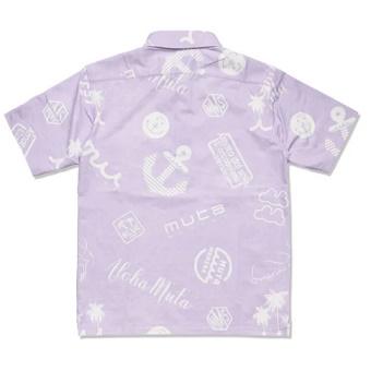 muta muta ムータ ランダムロゴ ポロシャツ [全4色