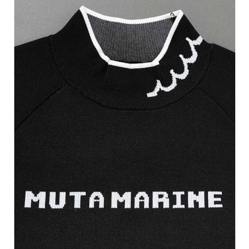 muta ムータ ジャガードモックネック プルオーバー(全3色 muta ムータ ジャガードモックネック プルオーバー(全3色