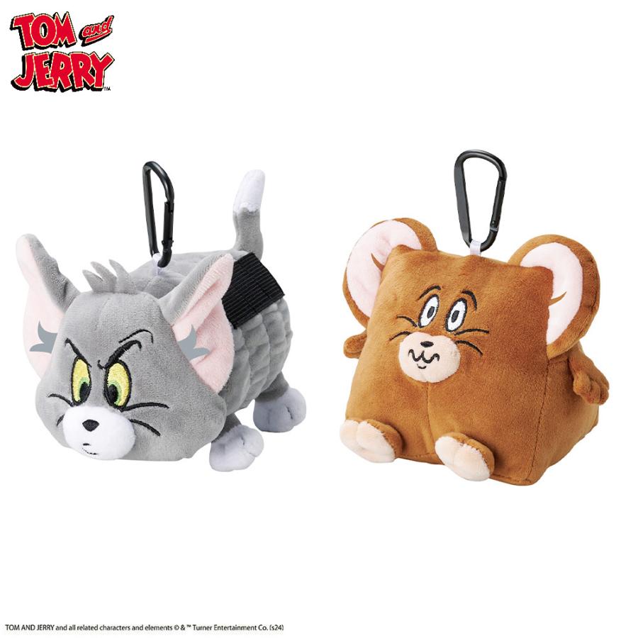 トムとジェリー（TOM&JERRY）ぬいぐるみボールポーチ キャラクター 猫