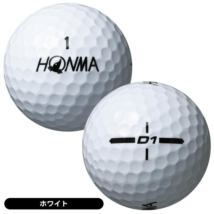 HONMA D1 【3ダースセット】 ゴルフ ボール 本間 ホンマ 3ダース（36球