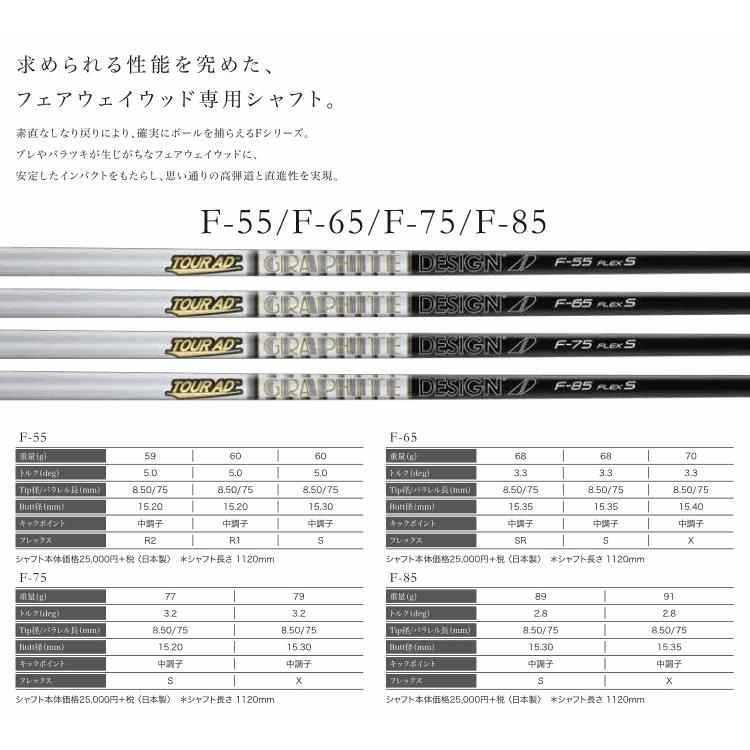 GRAPHITE DESIGN（グラファイトデザイン） 【全てメーカー純正部品使用