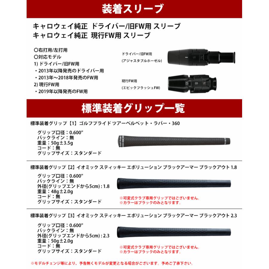 Callaway（キャロウェイ） 【全てメーカー純正部品使用】 ウッド用