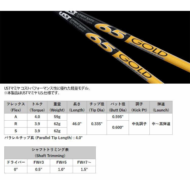 Callaway（キャロウェイ） ウッド用 互換スリーブ付きシャフト UST