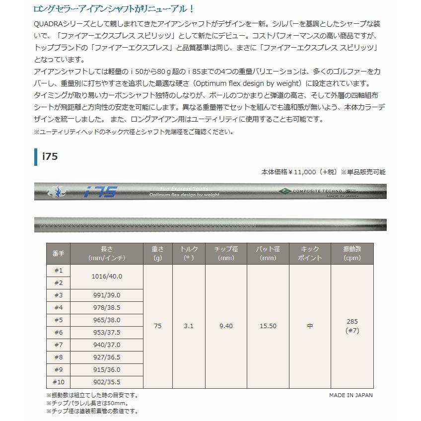 リシャフト工賃込/単品購入不可】 シャフト アイアン用 コンポジット