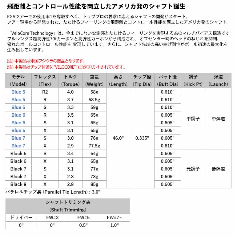 フジクラシャフト 【処分価格】シャフト ドライバー用 フジクラ 