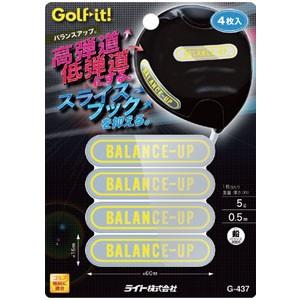 ゴルフ クラブ パーツ スイング ウェイト ライト G-437 バランスアップ (台紙) G-437｜golfhands