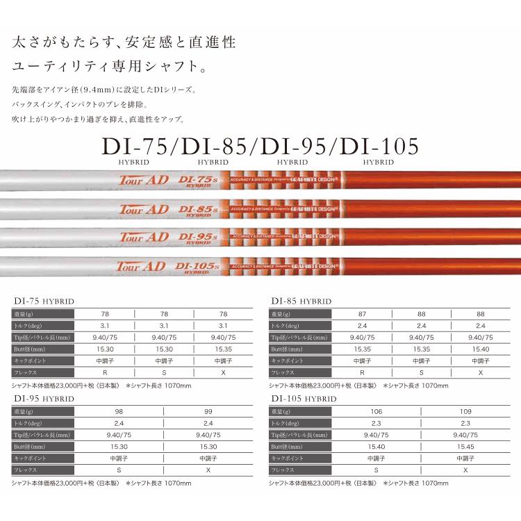 GRAPHITE DESIGN（グラファイトデザイン） 【リシャフト工賃込/単品