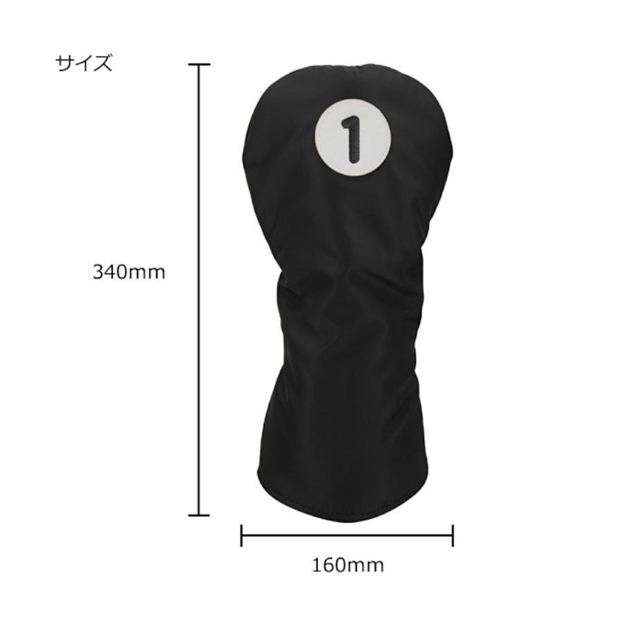 LITE（ライト） スタンダードドライバーヘッドカバー（全6色）ナイロン