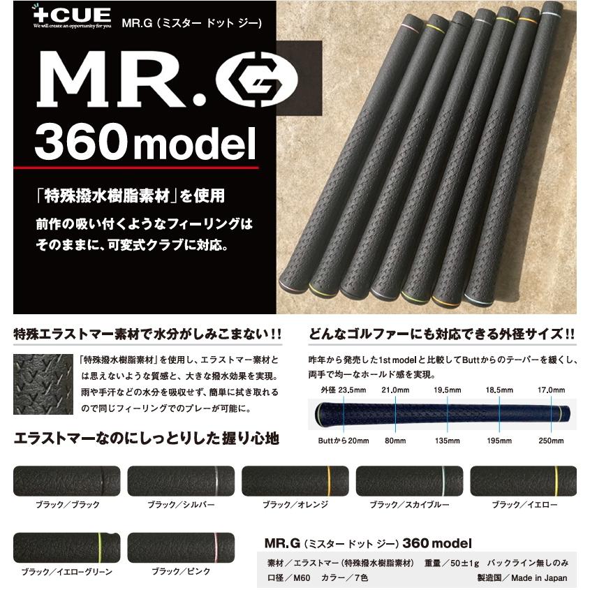 メール便配送無料】plusCUE（+CUE） MR.Gグリップ 360 ミスタードット