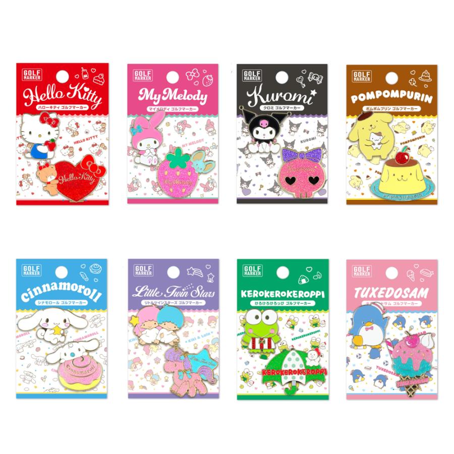 最終値下げです ハローキティ ゴルフ部　根付け　体育会系 sanrio（サンリオ） 【2025年モデル】サンリオ 金メッキ仕様 マーカー