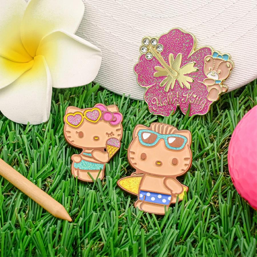 sanrio（サンリオ） ハローキティ （日焼け） ゴルフマーカー
