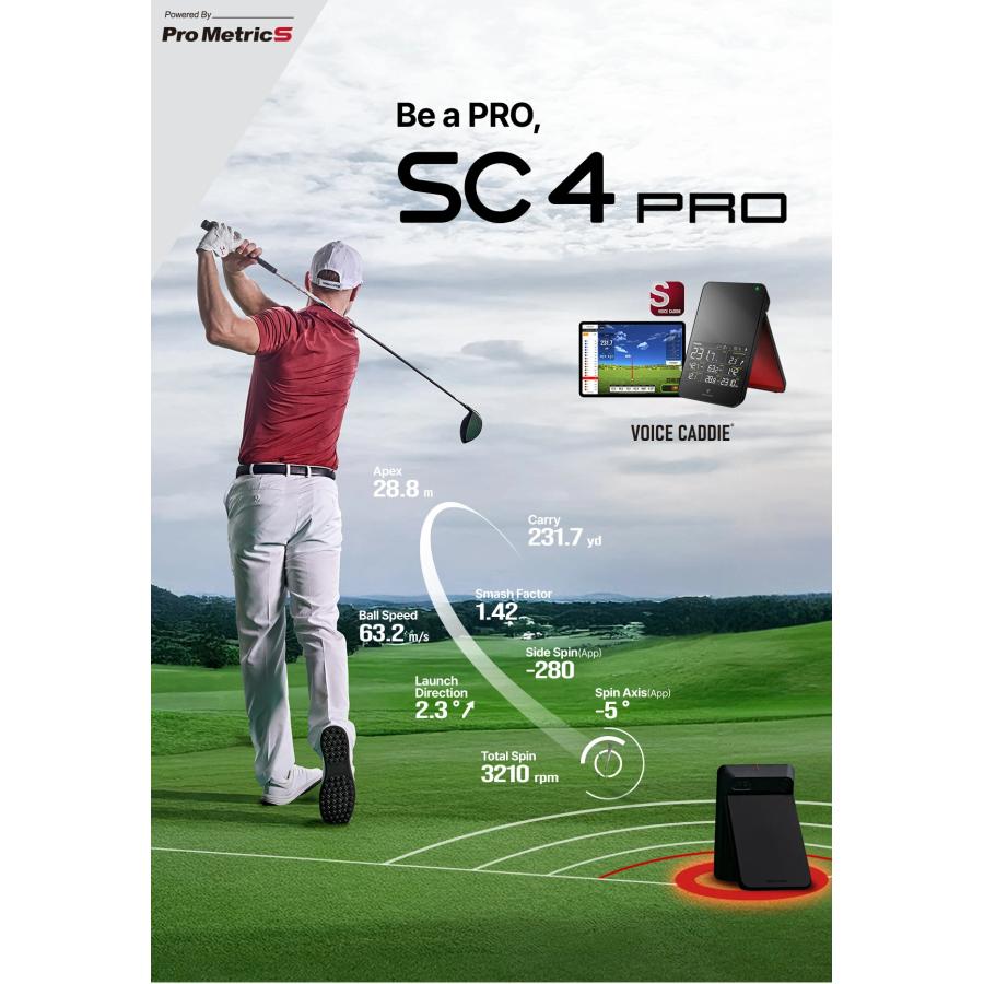 VOICE CADDIE（ボイスキャディ） 【正規取扱店】 ゴルフ 弾道測定器