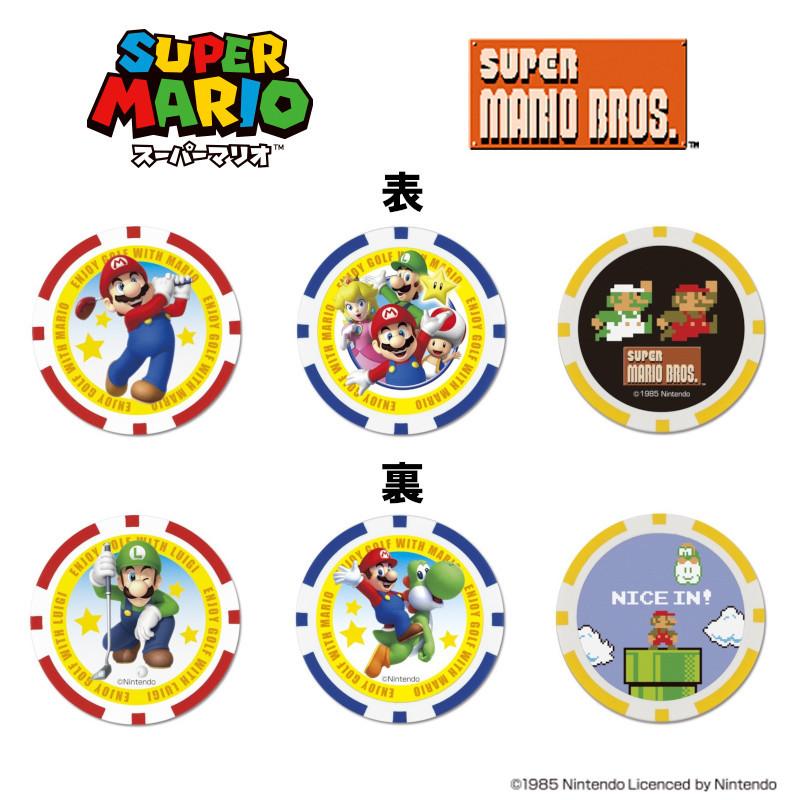 任天堂（Nintendo） スーパーマリオ ブラザーズ ゴルフ マーカー
