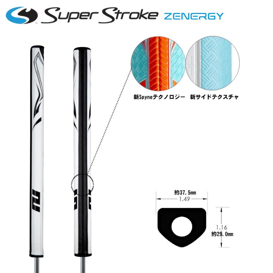 スーパーストローク（SuperStroke) ゼナジーフラッツォ17インチ パター 