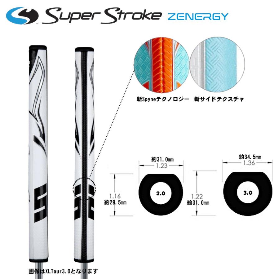 スーパーストローク（SuperStroke) ゼナジーXLツアー3.0プラス パター 