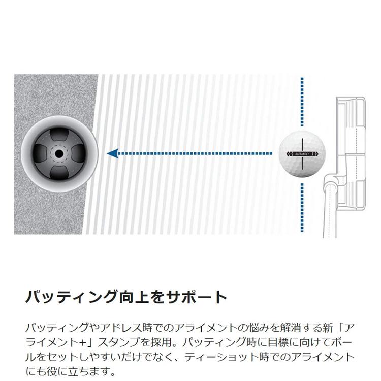 TaylorMade（テーラーメイド） ディスタンス プラス ゴルフボール 1