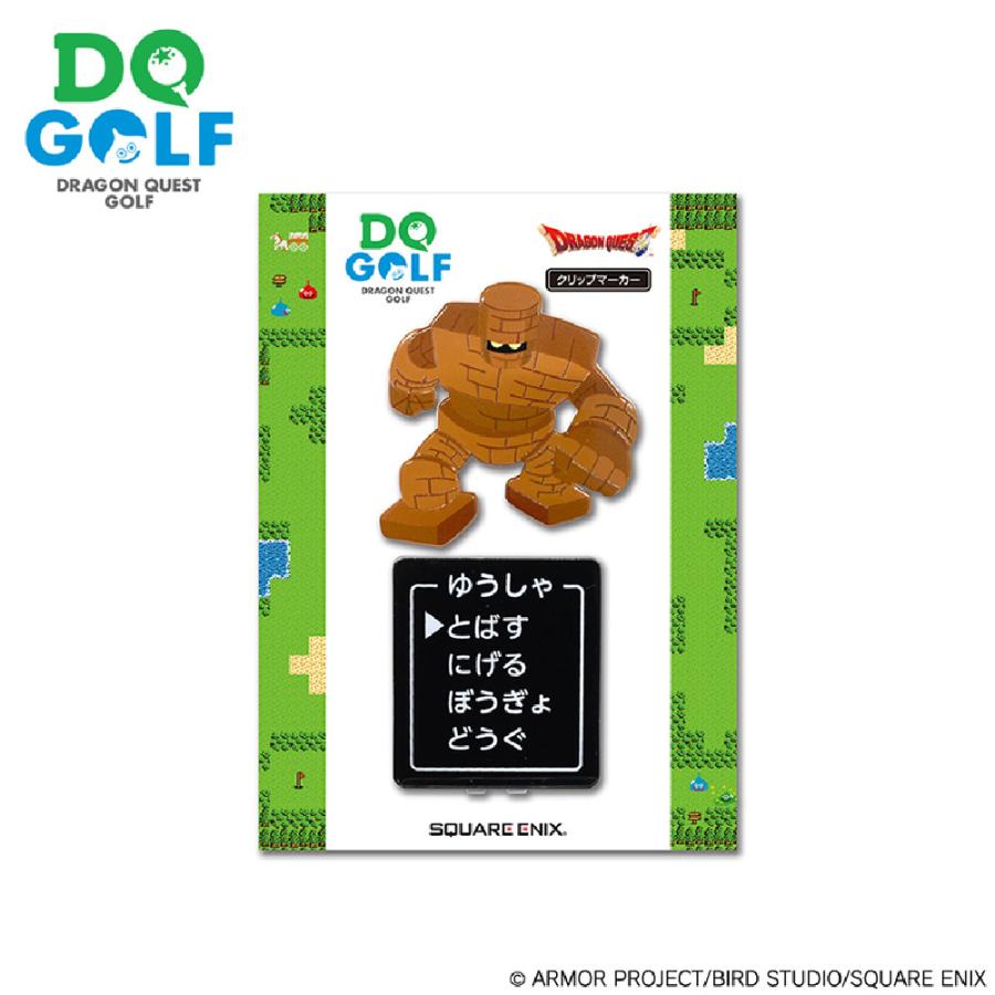 ドラゴンクエストゴルフ（DQGOLF）クリップマーカー ゴーレム