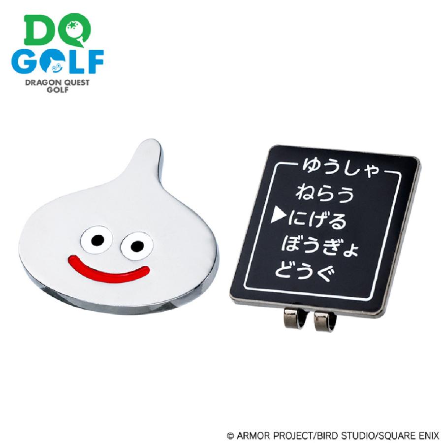 ドラゴンクエストゴルフ（DQGOLF）クリップマーカー メタルスライム