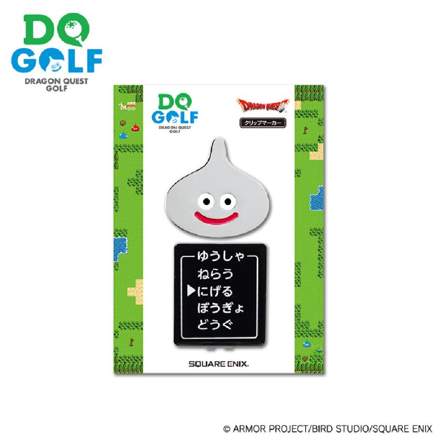 ドラゴンクエストゴルフ（DQGOLF）クリップマーカー メタルスライム