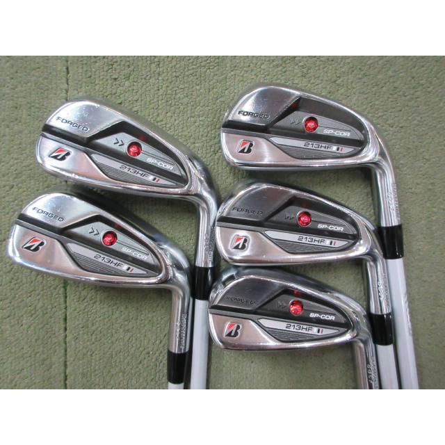 【新品】ブリヂストン 213HF アイアンセット メンズ 5本 S 右 保証書付 B シリーズ】 213HF IRON [Diamana BS50i](カーボン）1本(#5、48/10