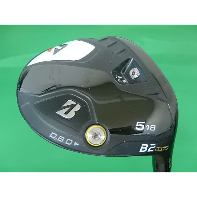 美品　ブリヂストンB2 HT 5W 18° VANQUSH BS50 S B2 HT ドライバー VANQUISH BS50 レフティ(ドライバー（単品