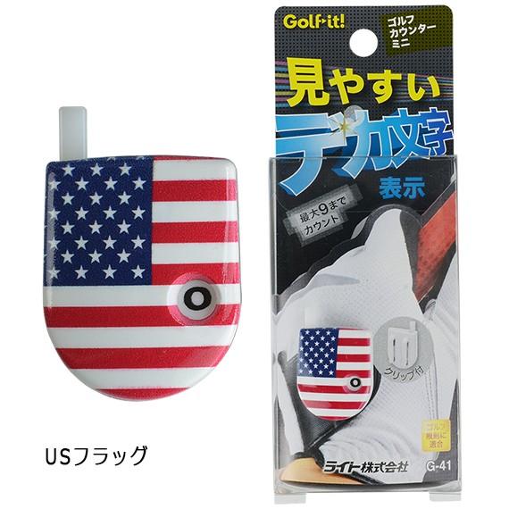 LITE（ライト） ゴルフスコアカウンター クリップ式G-41 ミニゴルフ