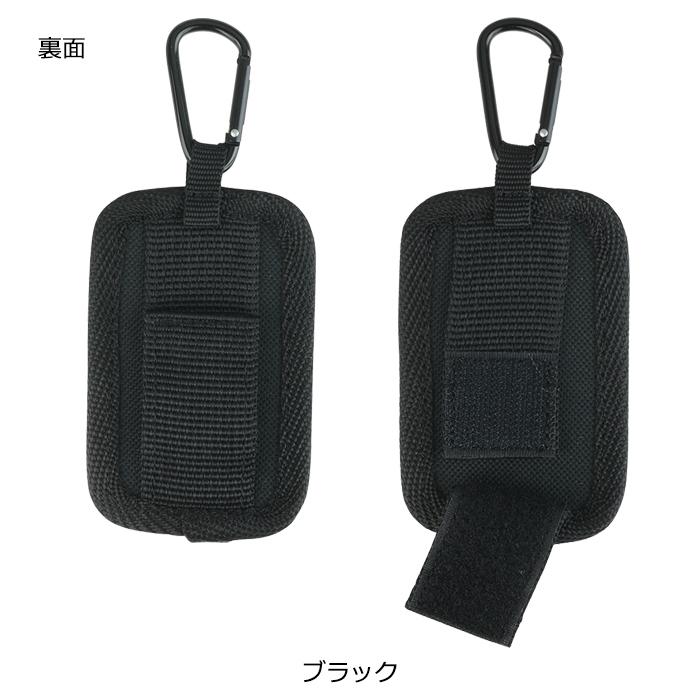 ゴルフ ティー フォーク 収納 取付 ベルトに通せる 携帯 カラビナ付 シンプル 軽量 使いやすい  ゴルフコース用品 フォーク＆ティーホルダー ライト(LITE)C-183 | LITE | 02