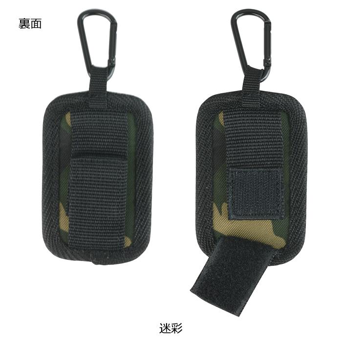 ゴルフ ティー フォーク 収納 取付 ベルトに通せる 携帯 カラビナ付 シンプル 軽量 使いやすい  ゴルフコース用品 フォーク＆ティーホルダー ライト(LITE)C-183 | LITE | 04