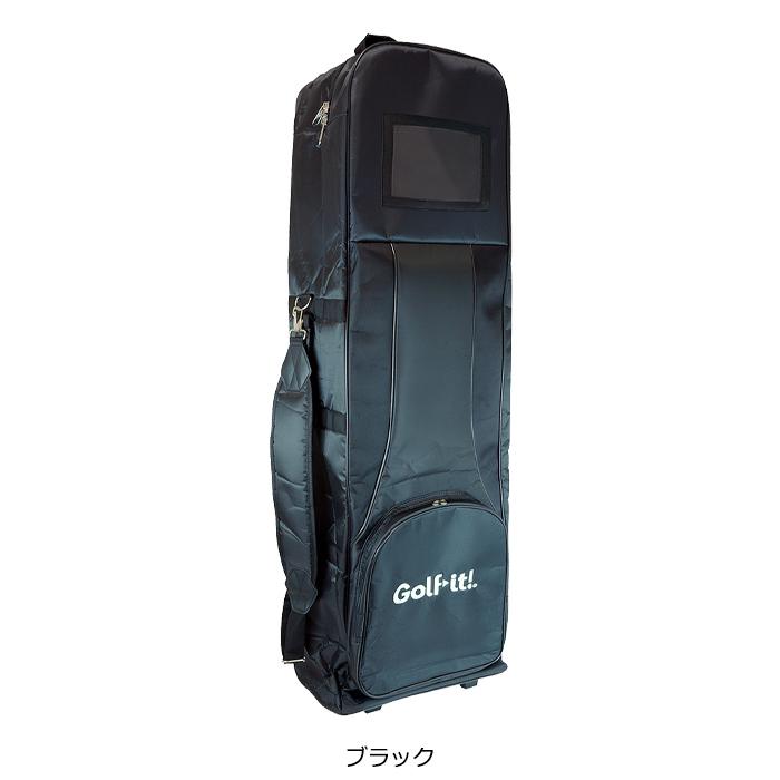 ゴルフ 旅行 カバー キャディーバッグカバー ファスナー付 ゴルフ宅配 ショルダー付 キャスター付 トラベルカバーライト(LITE) C-206_3