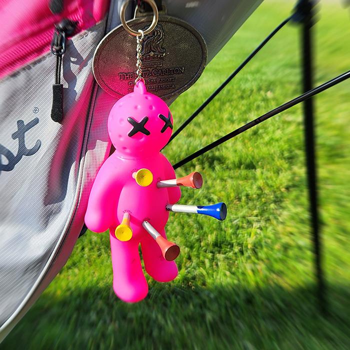 かわいい ティーホルダー 人形 おしゃれ ゴルフ ティーホルダー ギフト プレゼント コンペ賞品 ゴルフ用品 Voodoo Golf ティーホルダー ライト LITE NC-3 | LITE | 17