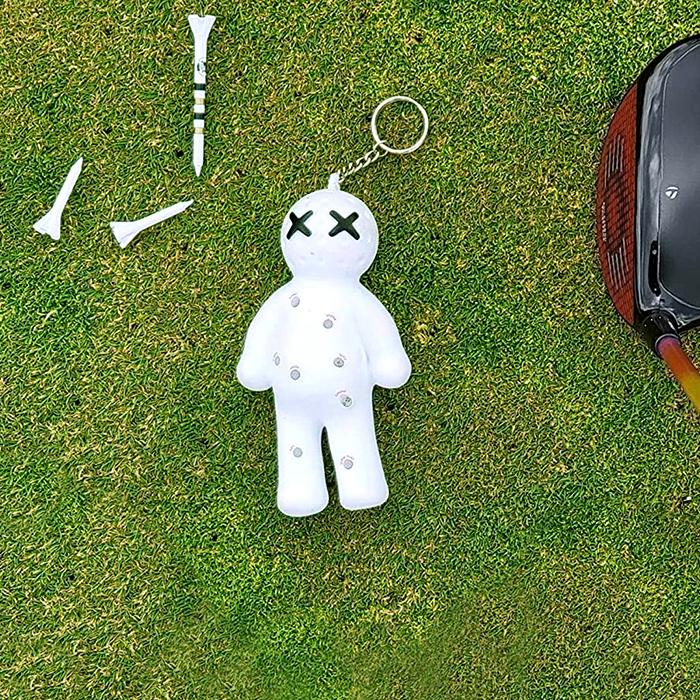 かわいい ティーホルダー 人形 おしゃれ ゴルフ ティーホルダー ギフト プレゼント コンペ賞品 ゴルフ用品 Voodoo Golf ティーホルダー ライト LITE NC-3 | LITE | 06